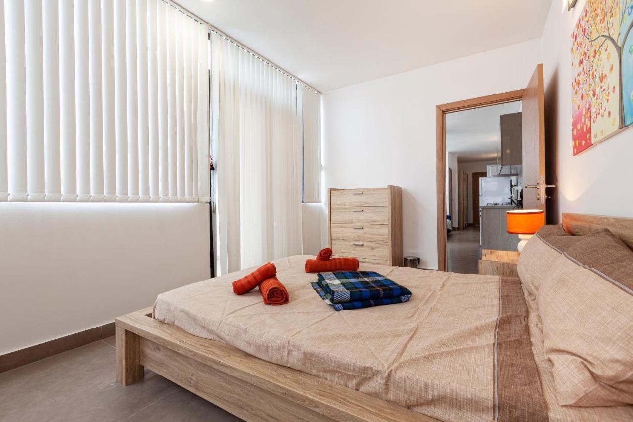 Perfect Seaview Penthouse Apartman San Pawl il-Baħar Kültér fotó