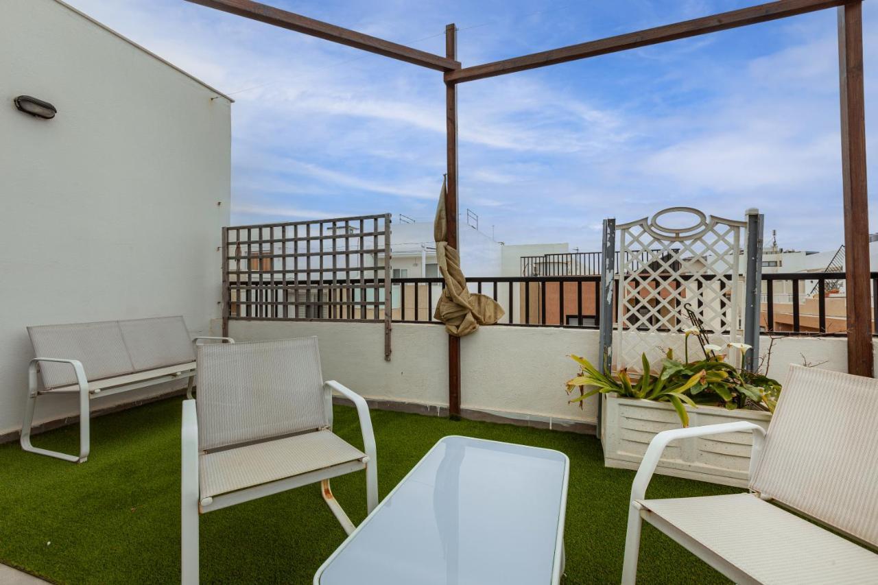 Perfect Seaview Penthouse Apartman San Pawl il-Baħar Kültér fotó