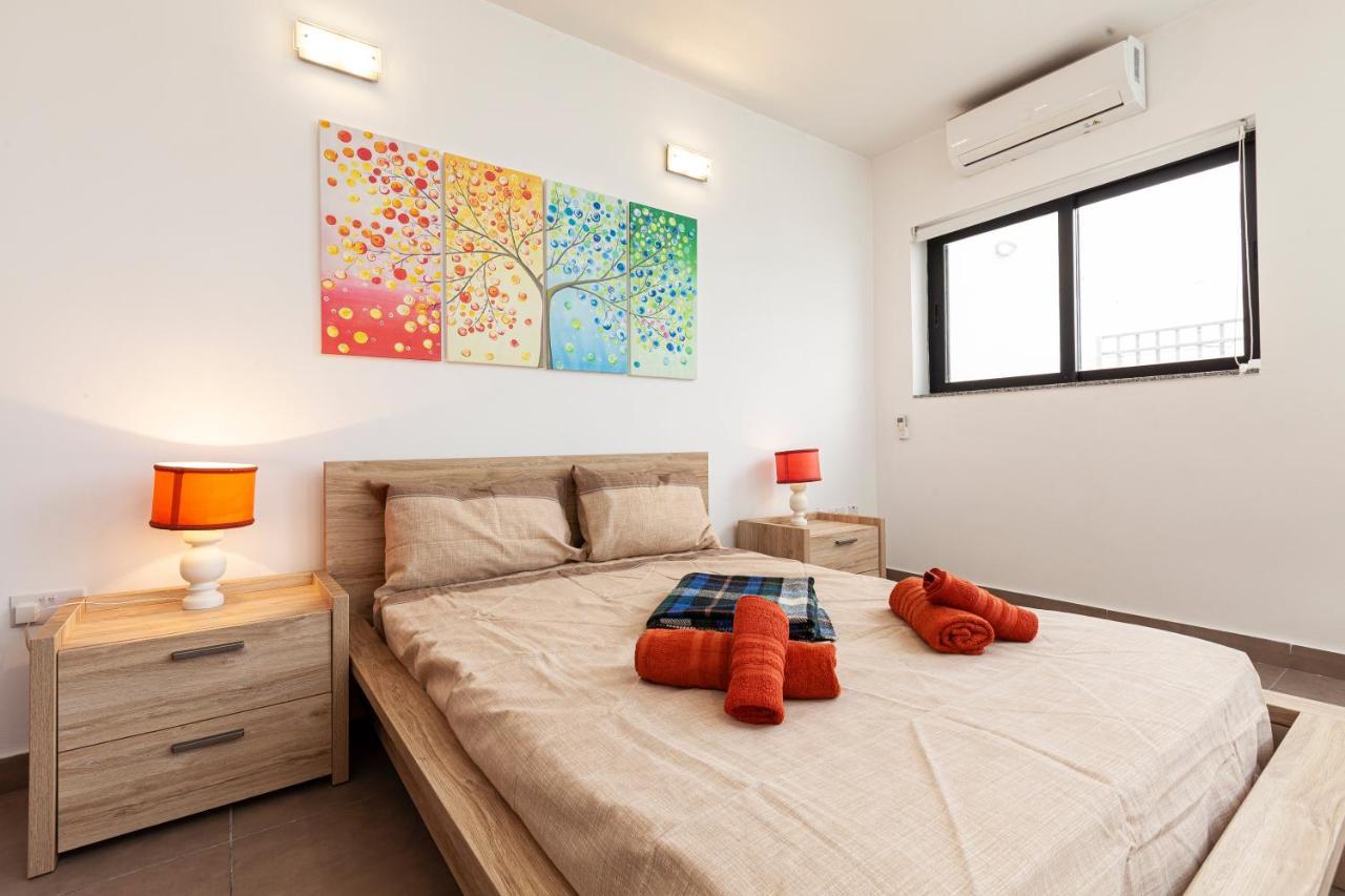 Perfect Seaview Penthouse Apartman San Pawl il-Baħar Kültér fotó